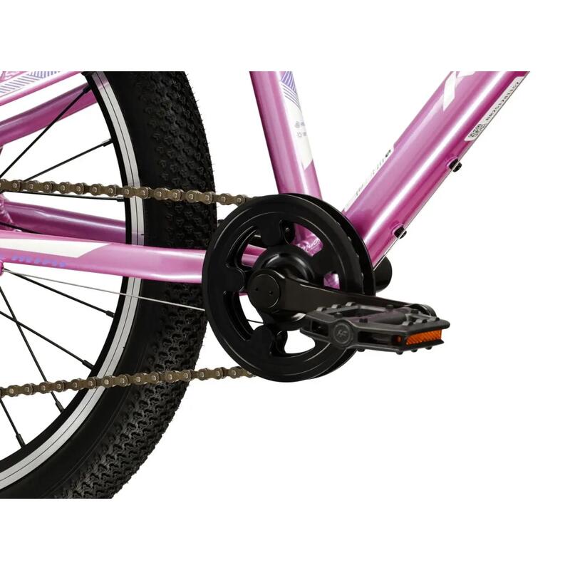 Bicicleta Copii Kross LEA Mini 1.0 20 inch roz Shimano Tourney