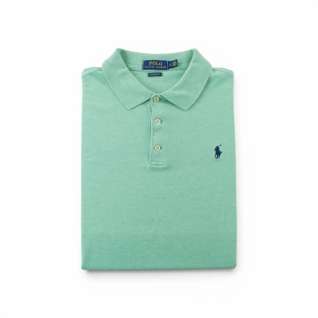 Second life - Polo Ralph Lauren Men’s Short Sleeve Polo Green - Excellent