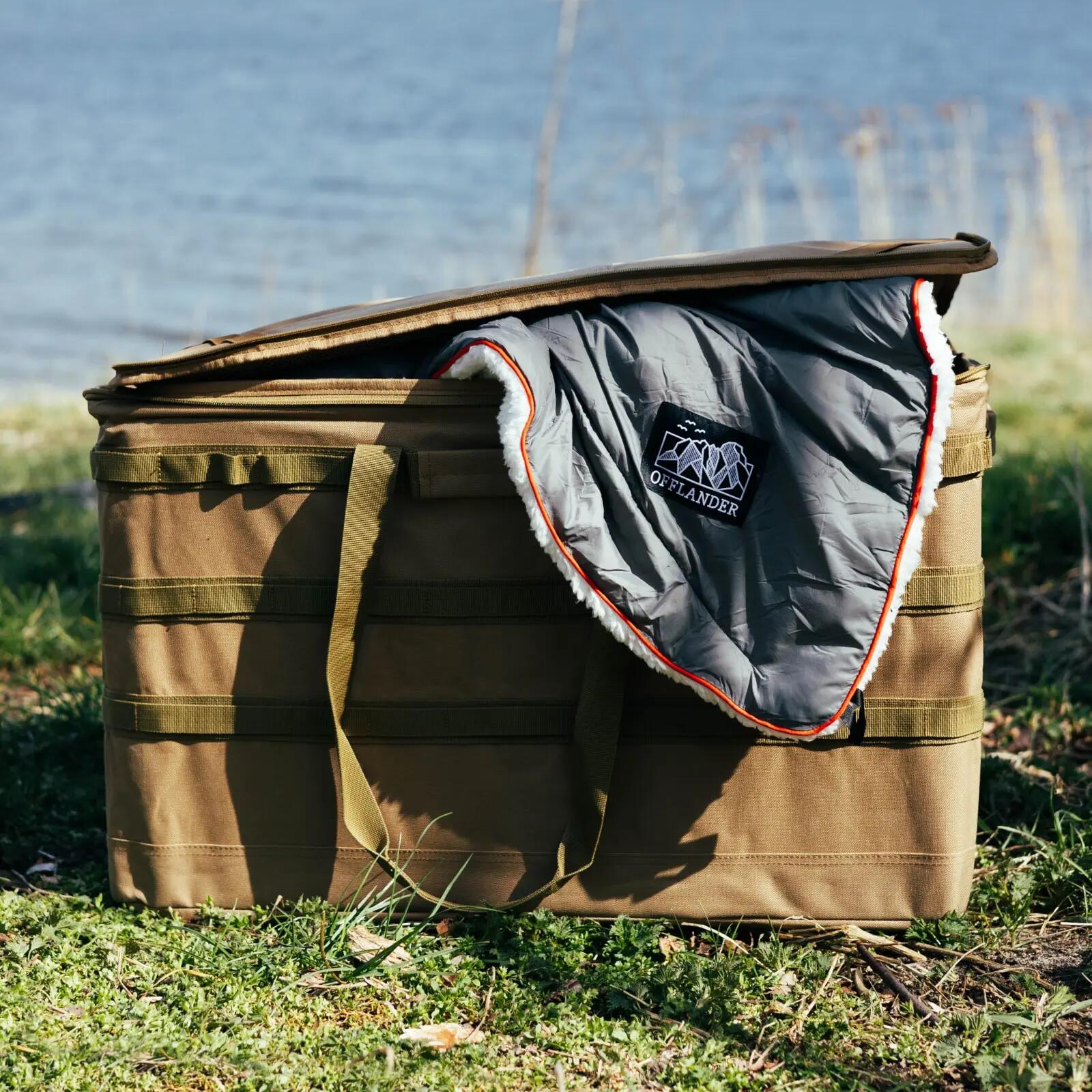 Bolsa de camping off-road OFFLANDER com estrutura, 95L 3/6