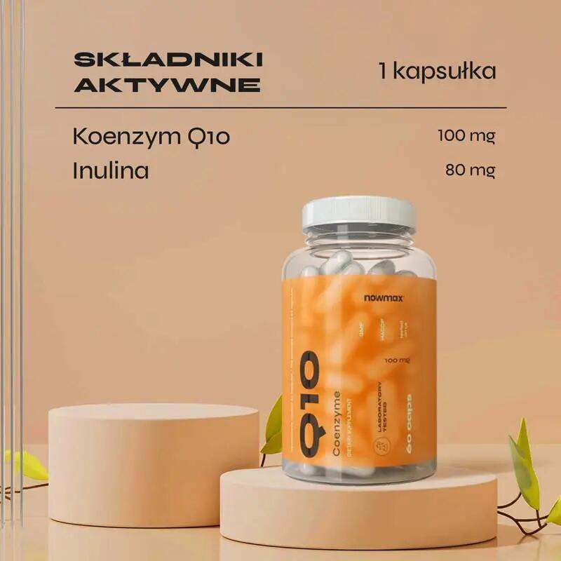 nowmax® Koenzym Q10 60 kaps 2/3