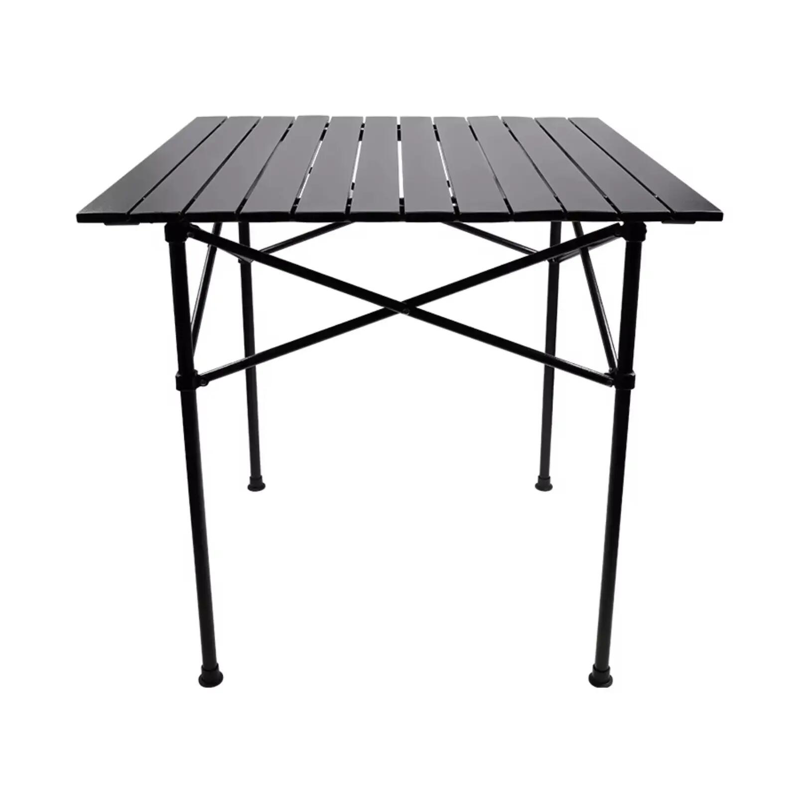 Mesa de camping dobrável Offlander em alumínio, 70 x 70 cm 2/6