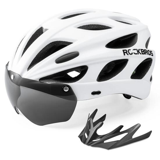 ROCKBROS MTB Fahrradhelm Magnet-Visier Abnehmbare Krempe