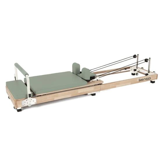 Reformer Pilates PTX 500 Hêtre Thé Vert