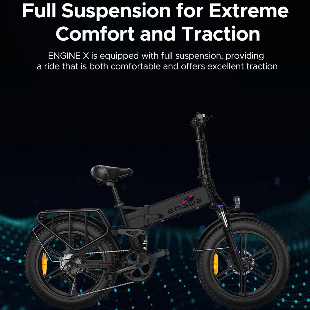 Vélo électrique pliant adulte ENGWE Engine X 250W 48V13AH 20" Pneu large 7/7