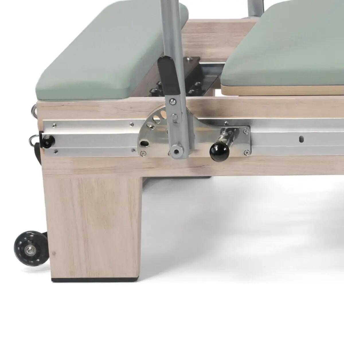 Reformer Pilates PTX 5500 Carvalho Chá Verde 6/6