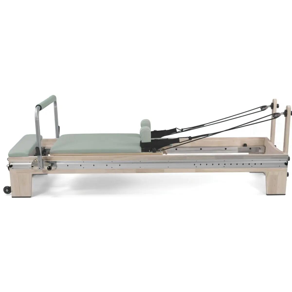 Reformer Pilates PTX 5500 Carvalho Chá Verde 4/6