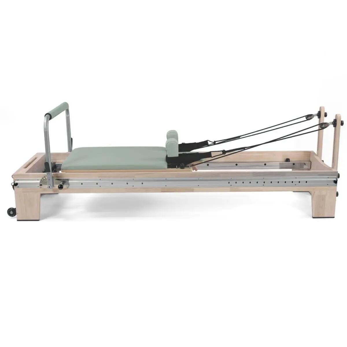 Reformer Pilates PTX 5500 Carvalho Chá Verde 3/6