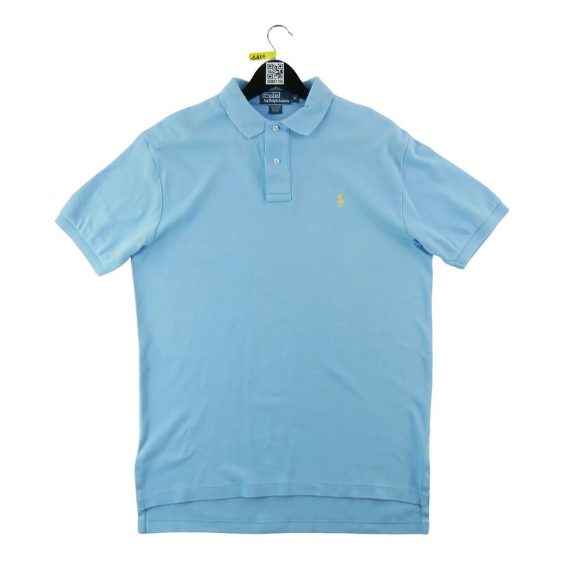 Polo Ralph Lauren Polo bărbați mânecă scurtă albastru deschis