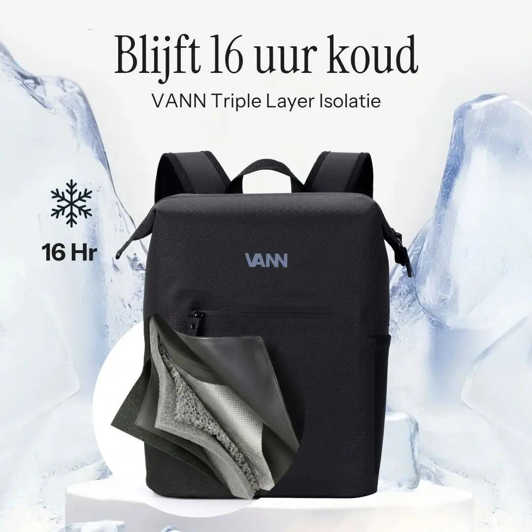Koelrugzak - Motion Backpack - geïsoleerd - Zwart 3/12