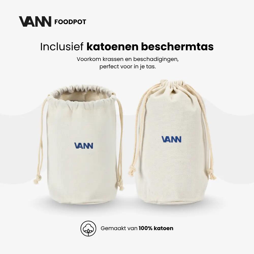 RVS lunchpot - Lunchpot 450 ml - thermos, lekvrij 5/12