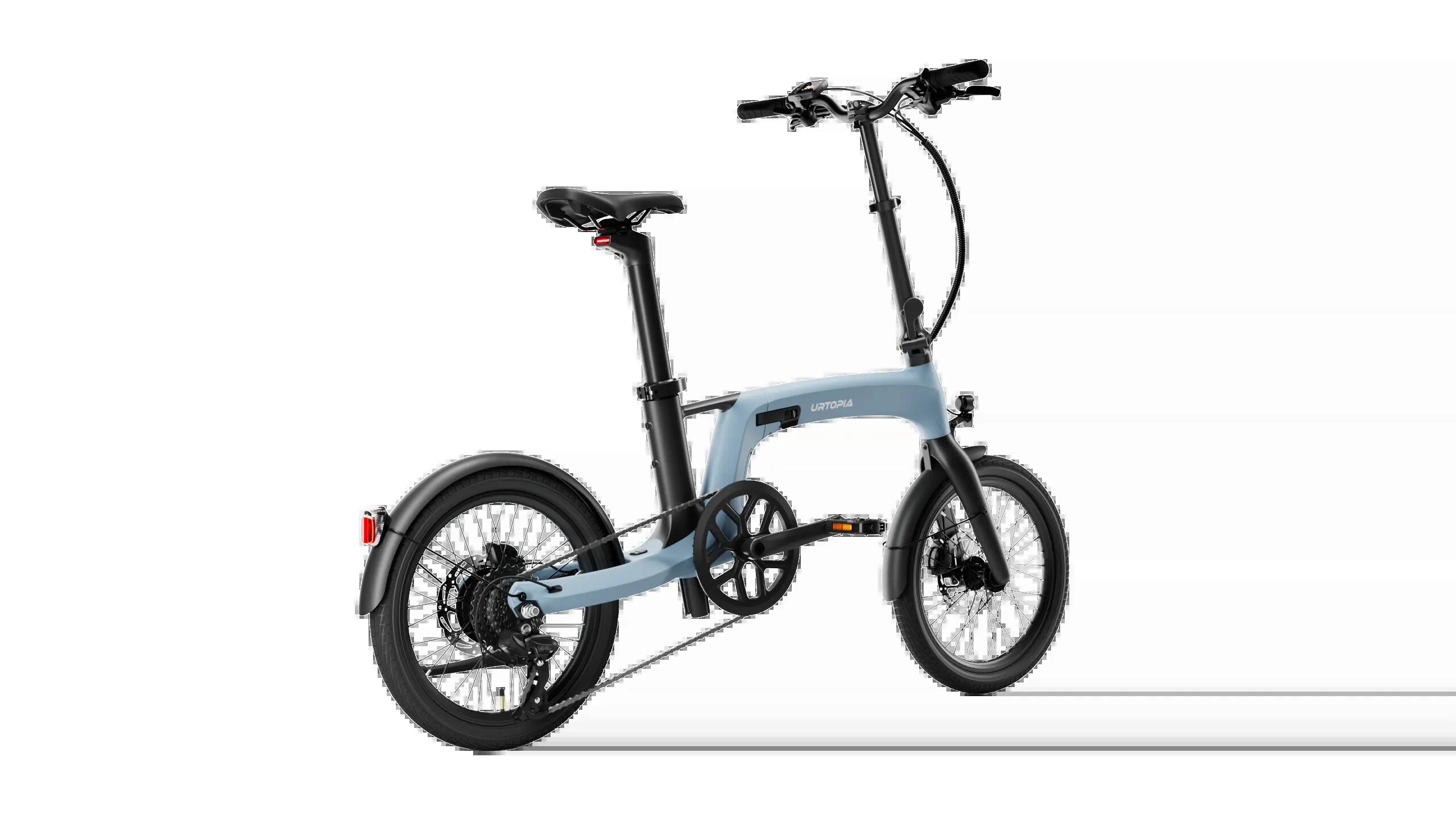 Ultralichte carbon elektrische vouwfiets 2/3