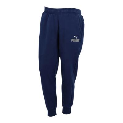 Tweedehands - puma heren joggingsbroek marine - als nieuw