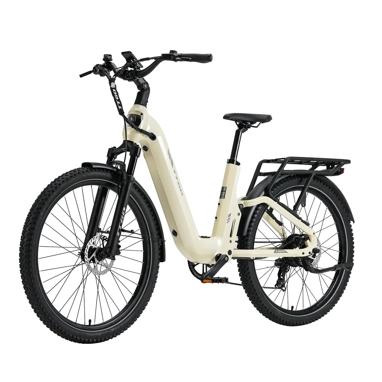 Bicicletă electrică TTGO E-SUVO 27,5", baterie 48V 15Ah, 7 viteze