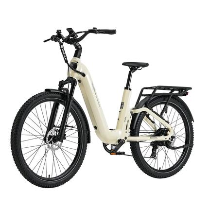 Elektrische fiets voor volwassenen TTGO E-SUVO batterij 48V15Ah banden 27,5 inch