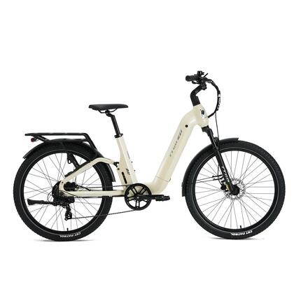 Elektrische stadsfiets voor volwassenen TTGO E-SUVO 250W motor 120km max bereik