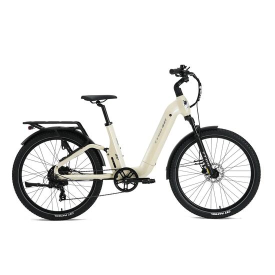 Elektrische stadsfiets voor volwassenen TTGO E-SUVO 250W motor 120km max bereik