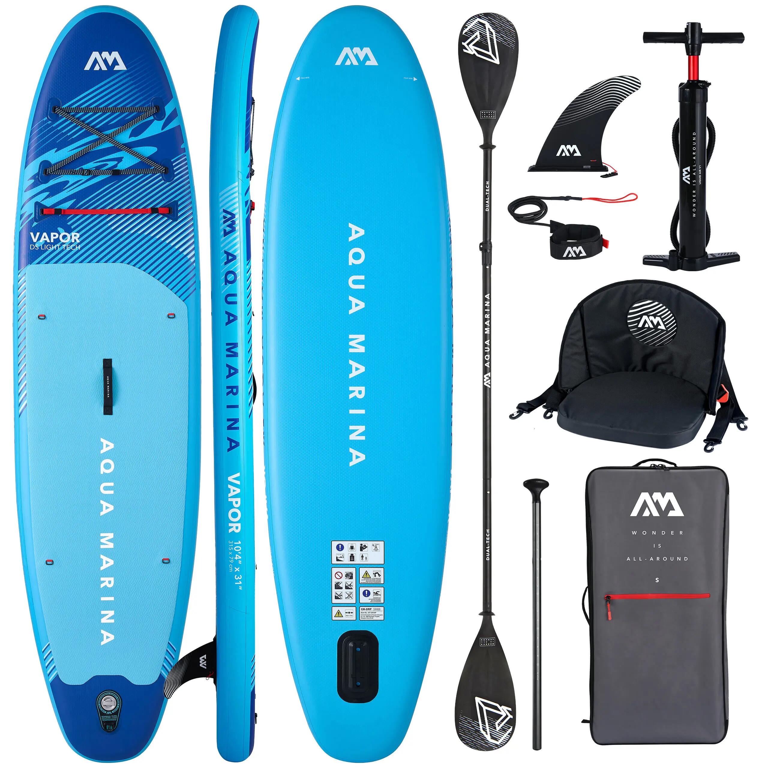 AQUA MARINA Nafukovací paddleboard SUP Vapor 10'4" 2026 + COMBO SET HIGH BACK