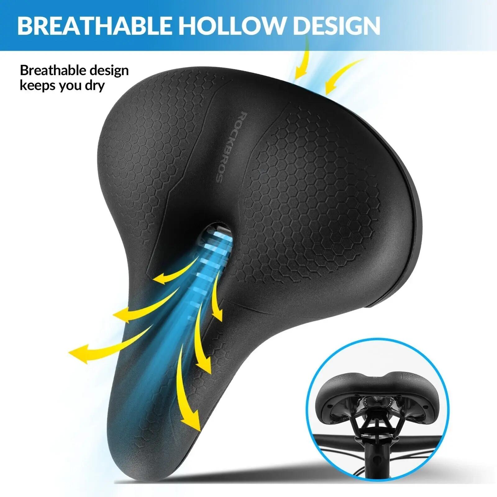 ROCKBROS Fahrradsattel 6cm Memory Foam 2/7