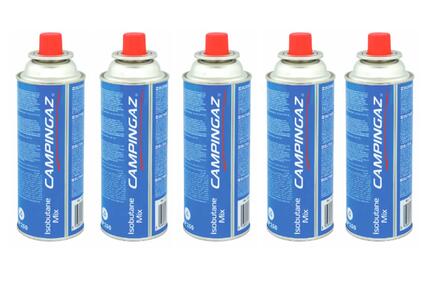 Zestaw 5 kartuszy gazowych z zaworem Campingaz CP250