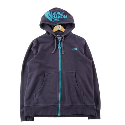 Tweedehands - the north face heren capuchontrui met rits - zeer goede staat