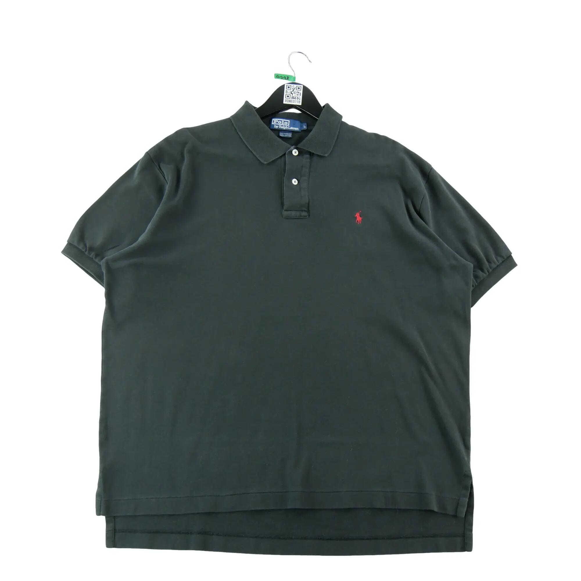 Seconde vie - Polo manches courtes Homme Noir - Très bon état 2/6