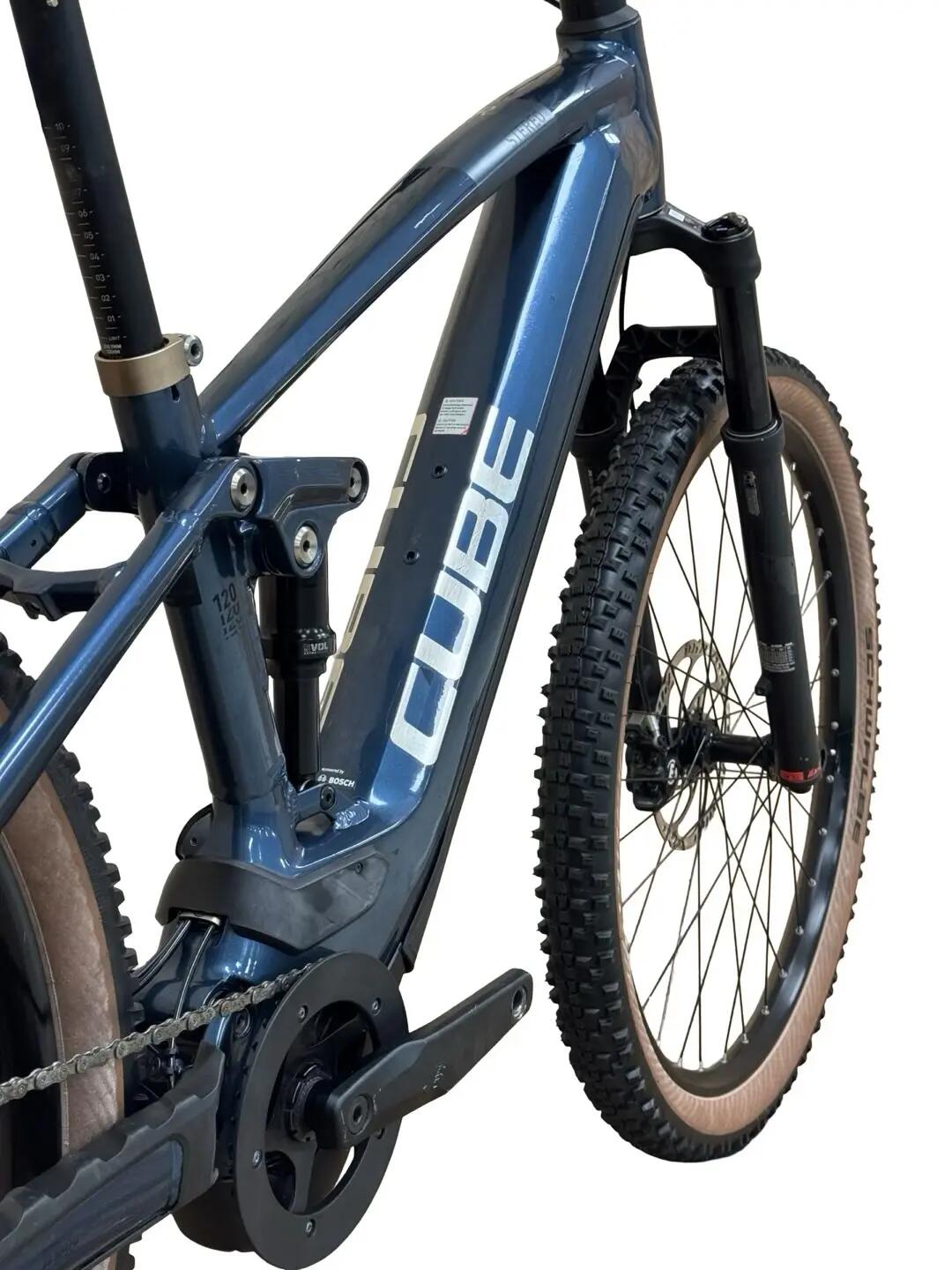 Reconditionné - VTT électrique Cube Stereo Hybrid 120 Race 750 - comme neuf 11/14