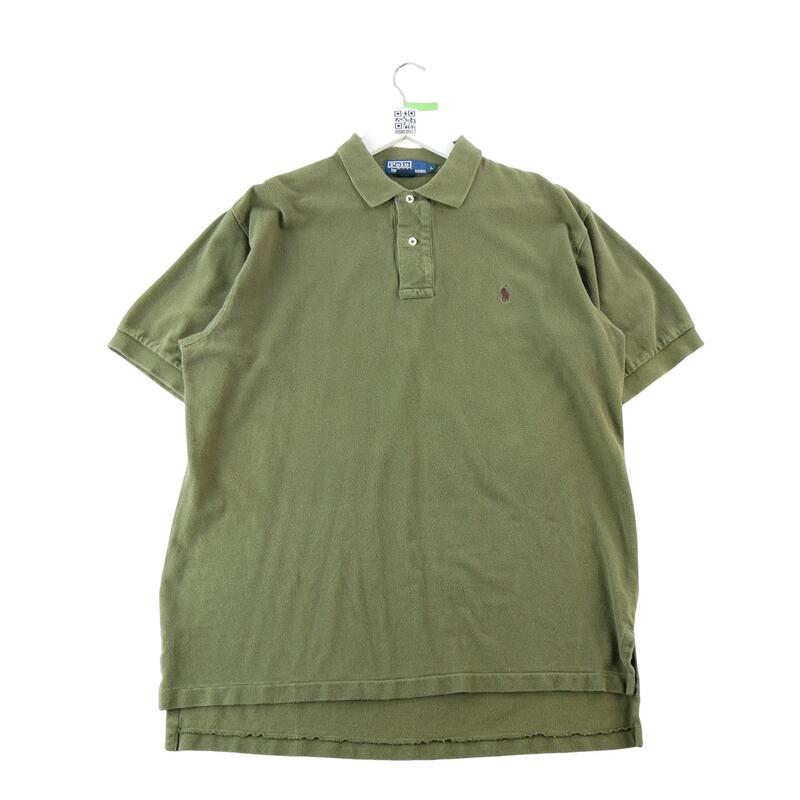 Second life - Polo Ralph Lauren bărbați mânecă scurtă kaki - Foarte bun