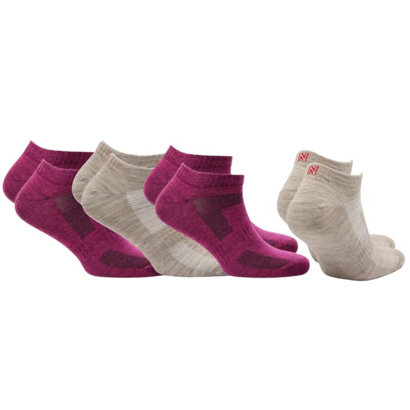 4 Çift %60 Merino Yünlü, Nefes Alabilen, Terletmeyen Outdoor Çorabı -SHELDON LC