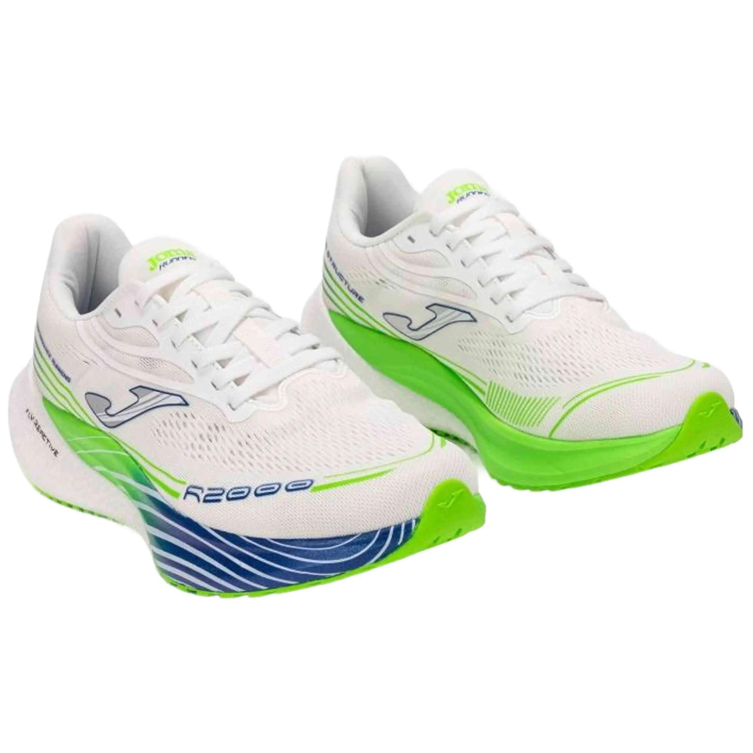 Scarpe da running Joma modello Zapatillas Joma R.2000 blanco verde az per unisex 2/5