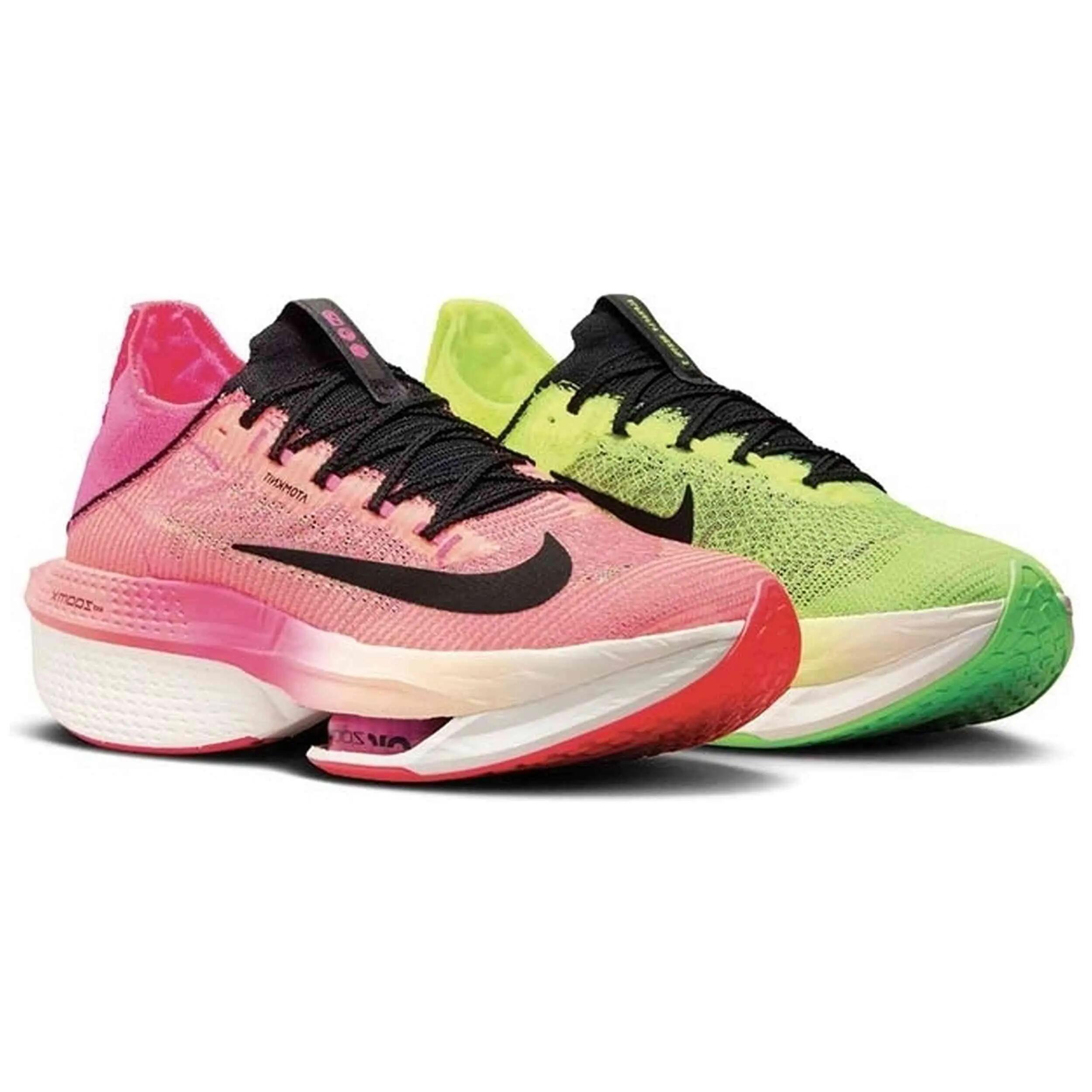 Nike Air ZoomX Alphafly Next 2% scarpa da running uomo verde 2/5