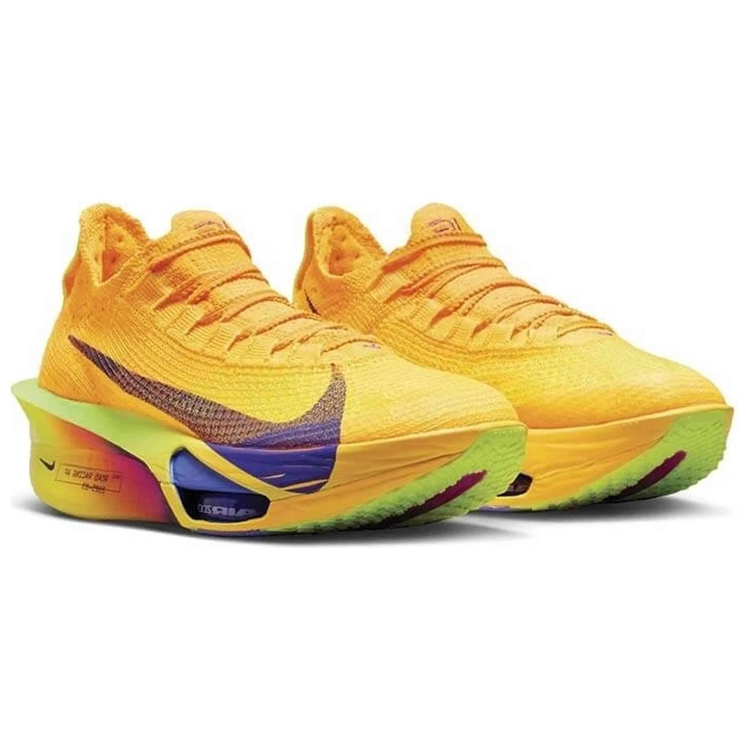 Hardloopschoenen Nike model Nike Air Zoom Alphafly Next% 3 "Citron P voor mannen 3/5