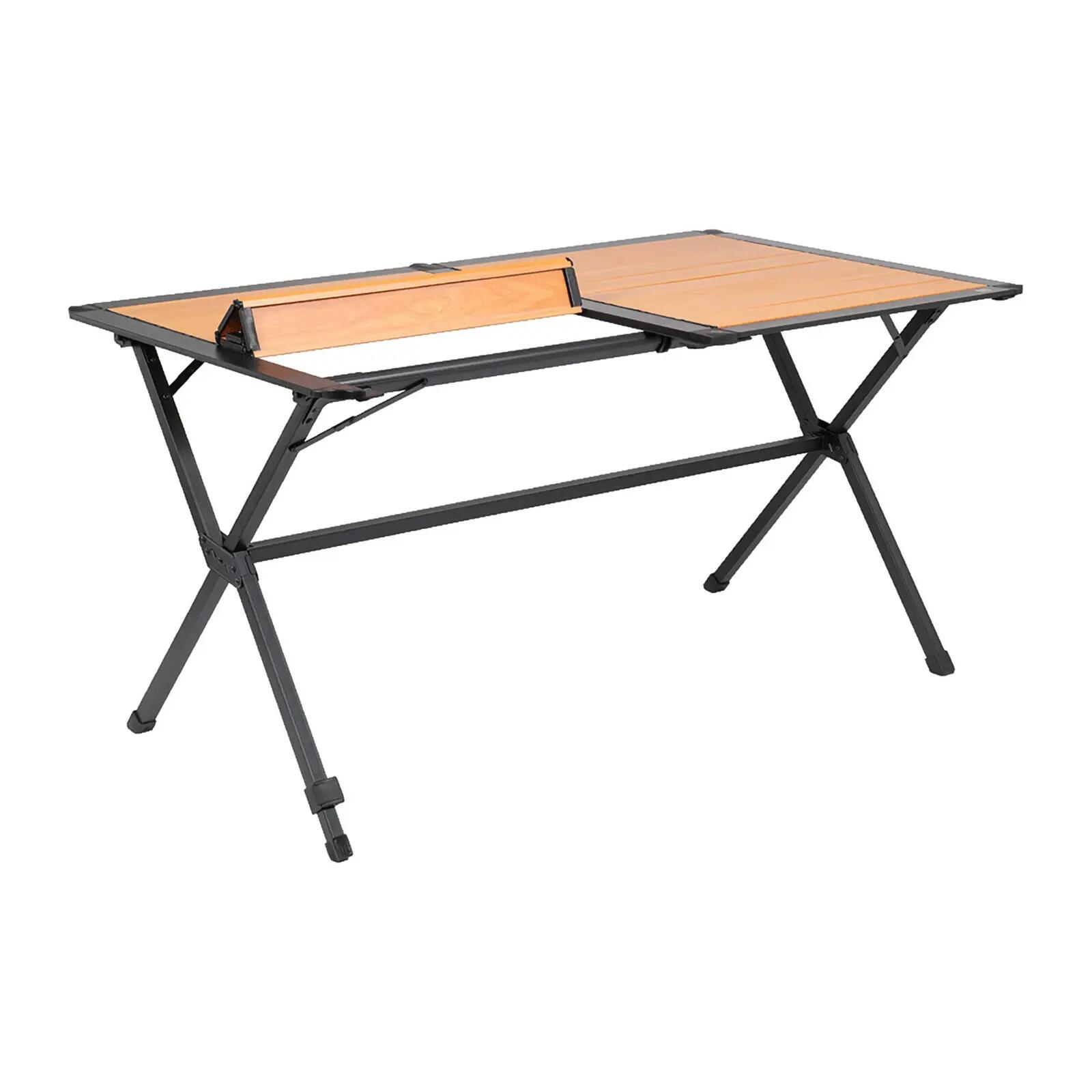 Tavolo da campeggio Nadar 110 tavolo arrotolabile pieghevole alluminio leggero 3/6