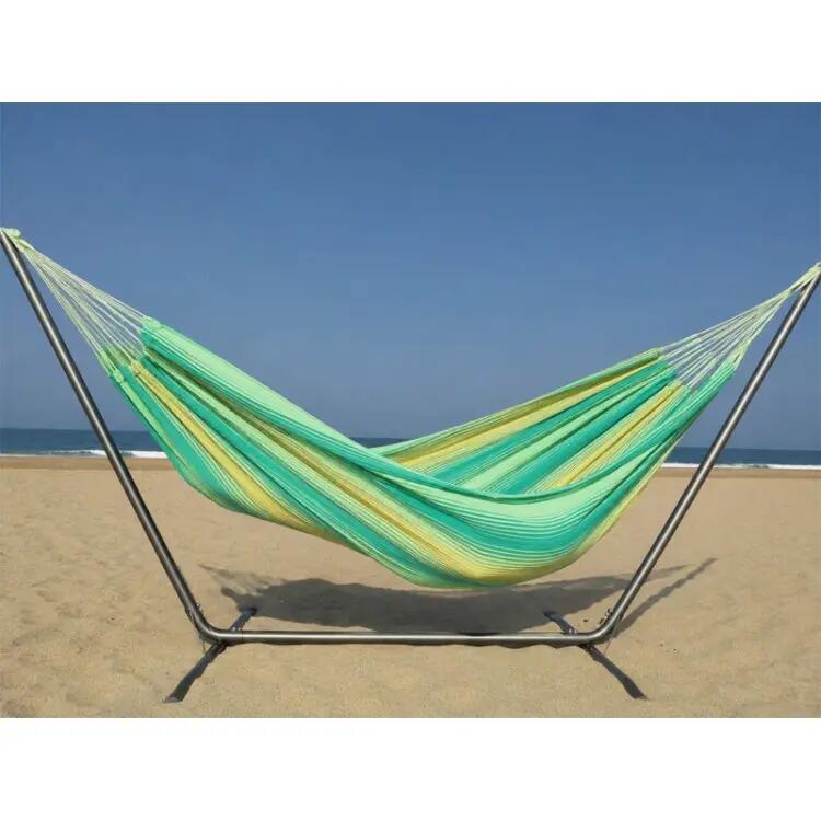 Tropical Hamac - Amaca con supporto INKA L - Sole verde 3/5