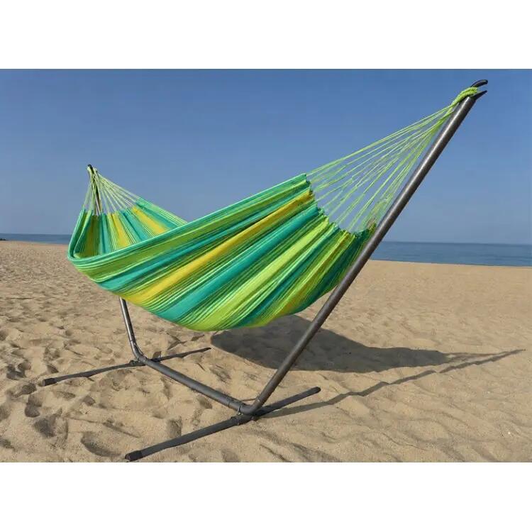 Tropical Hamac - Amaca con supporto INKA L - Sole verde 2/5