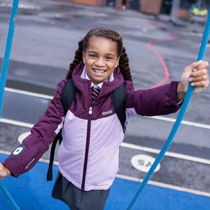 Veste Beamz pour enfants, à capuche, imperméable, respirante et isolée