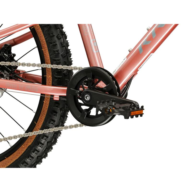 Bicicleta Copii Kross Liftie 20x frana disc 20 inch roz Shimano Altus