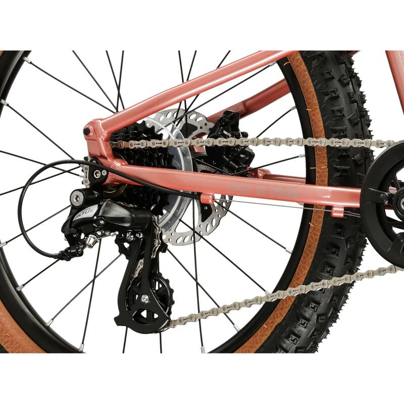 Bicicleta Copii Kross Liftie 20x frana disc 20 inch roz Shimano Altus