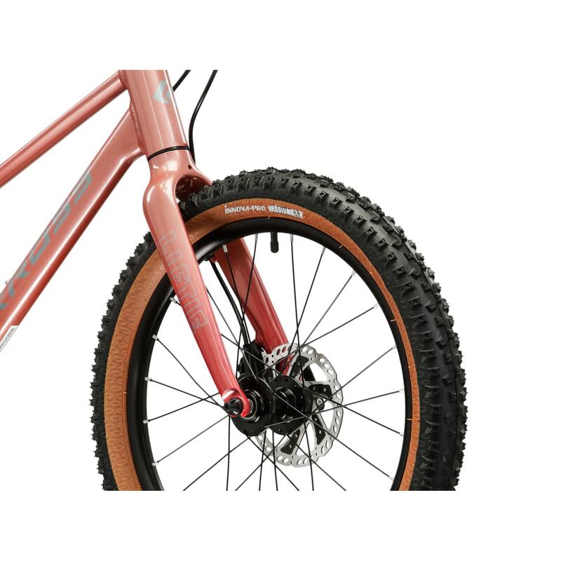 Bicicleta Copii Kross Liftie 20x frana disc 20 inch roz Shimano Altus