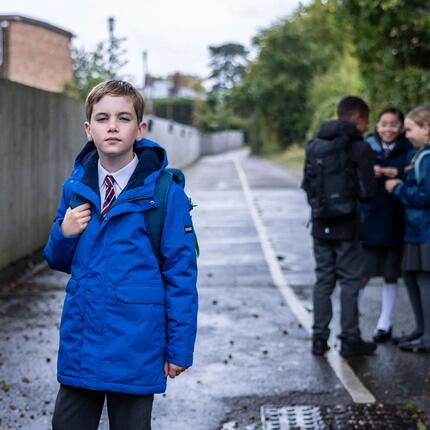 Wodoodporna kurtka izolowana Kids Farbank II