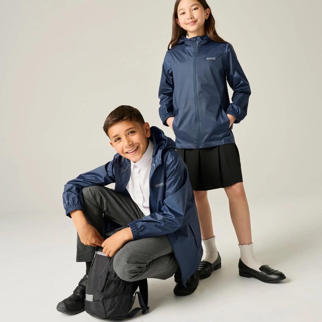 Pack It III Kids Waterproof Hiking Shell Jacket