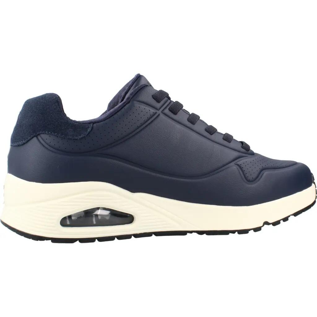 Baskets Skechers Uno - Tailored Air, Bleu, Hommes 4/5