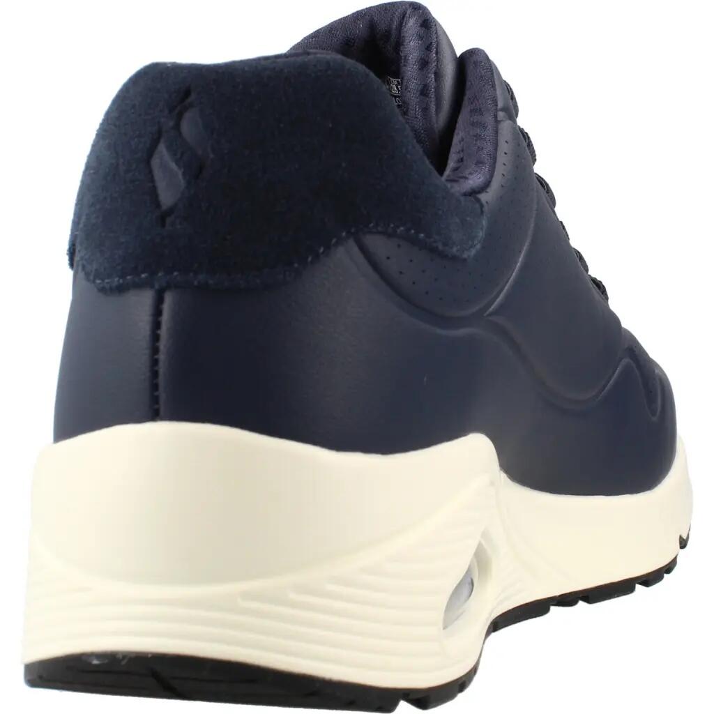 Baskets Skechers Uno - Tailored Air, Bleu, Hommes 3/5