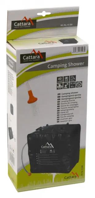 Prysznic solarny przenośny do kempingu 40 litrów Cattara 8/8