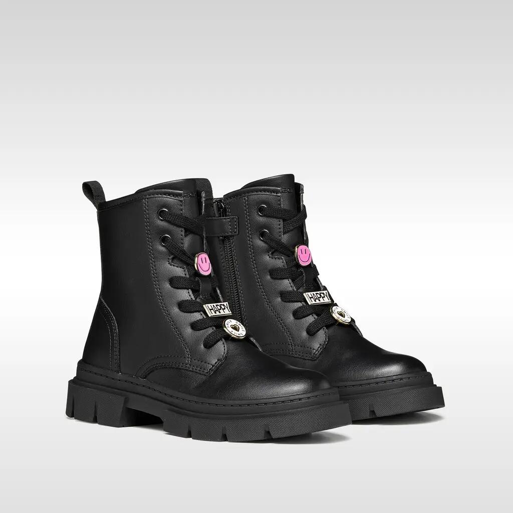 Bottines Fille J KARSYN GIRL Noir 3/7