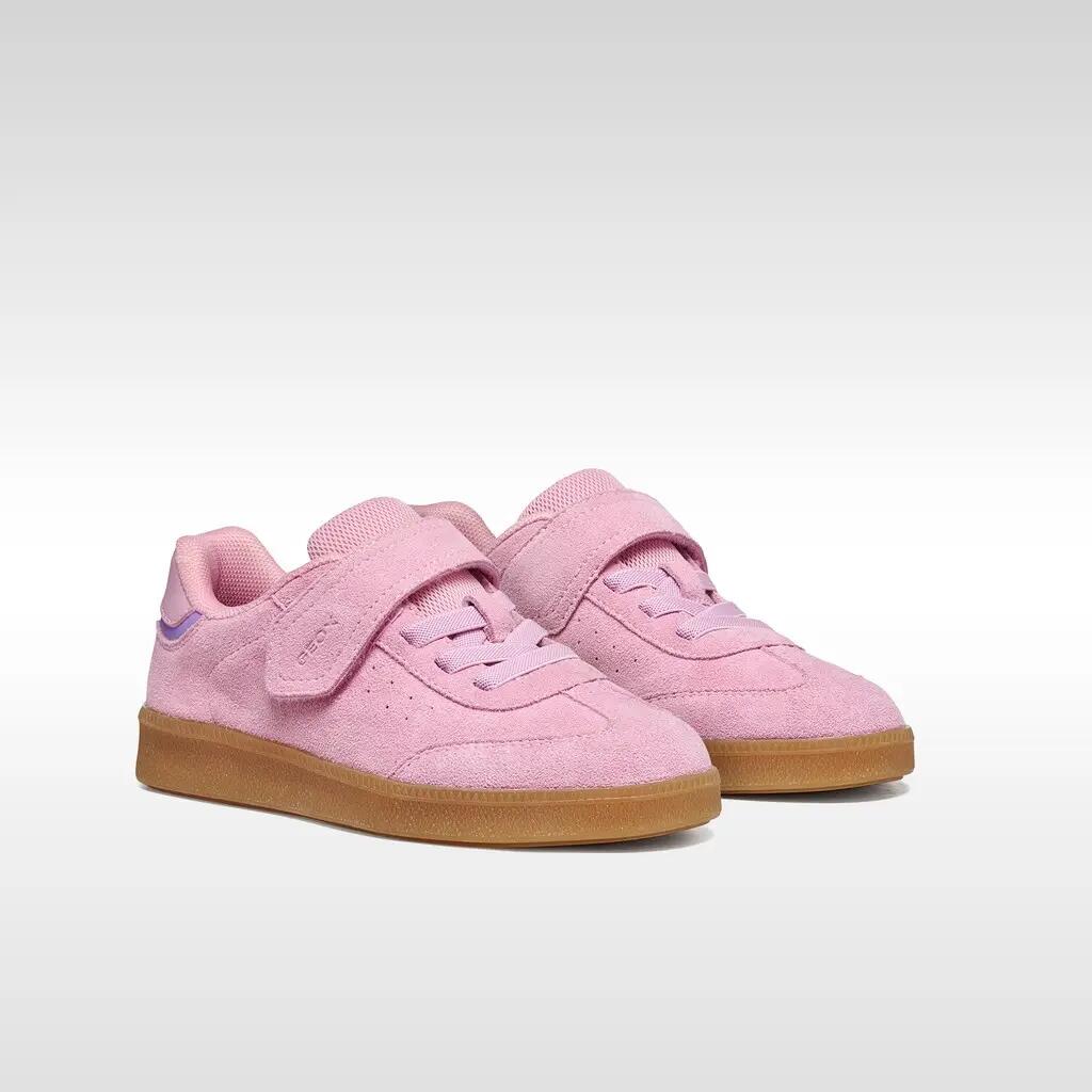 Baskets Fille J NEW EMBERLIX GIRL Rose Foncé/Violet 3/7