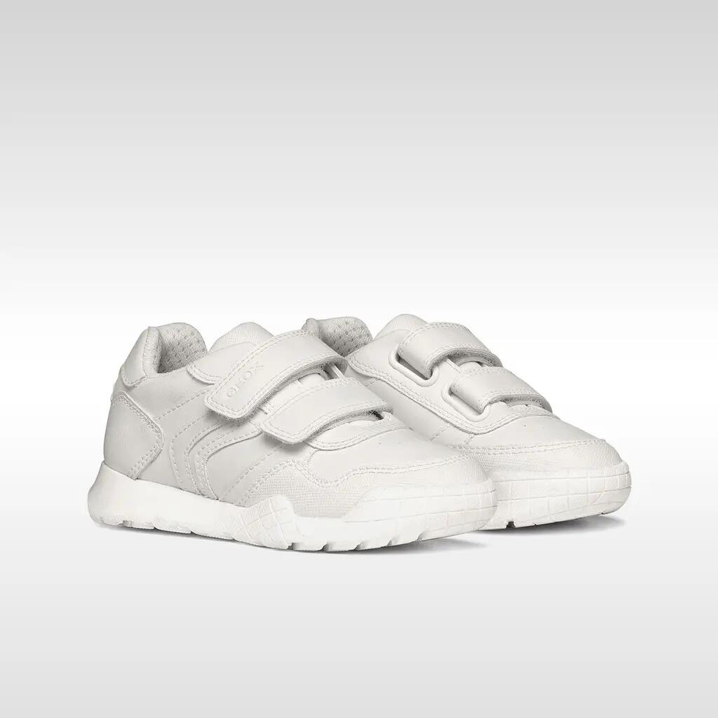 Chaussures Pour Uniforme Garçon RANN-E BOY Blanc 3/7