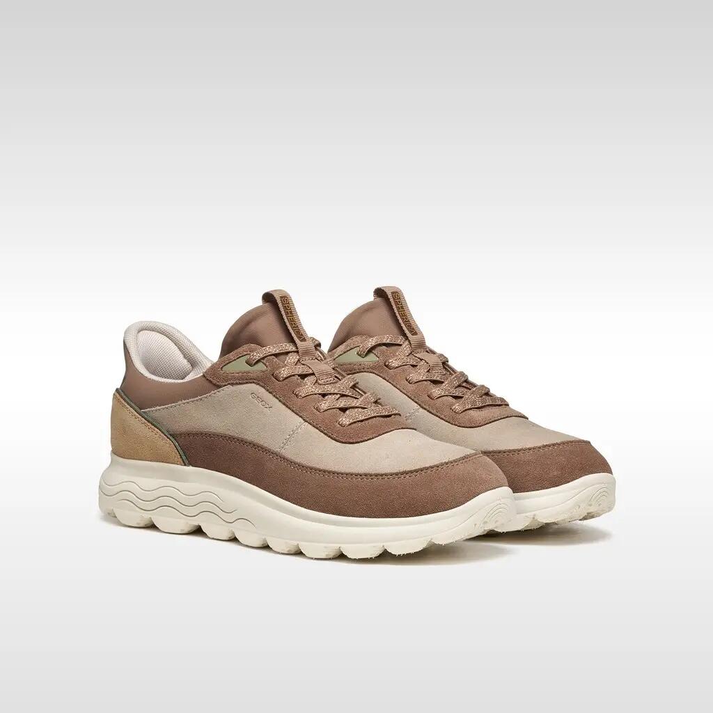 Baskets Femme SPHERICA PLUS WOMAN Beige/Marron Clair 3/7