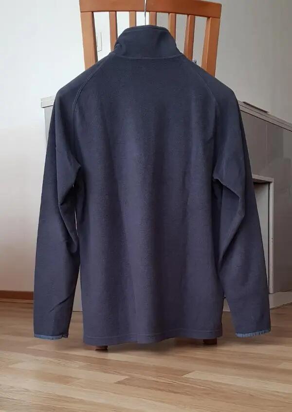 Tussen Particulieren - Grijze sportieve fleece-trui 4/5