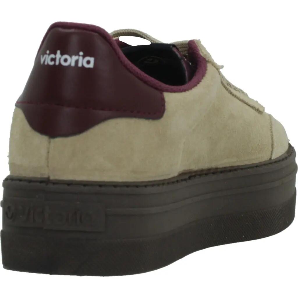 Buty VICTORIA 1092177V DEPORTIVO CORDONES Beżowy 3/5
