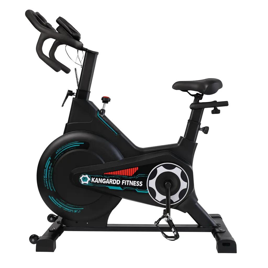 Kangaroo Fitness Magnetic Friction Indoor Spin Bike 150kg Weight Capacity